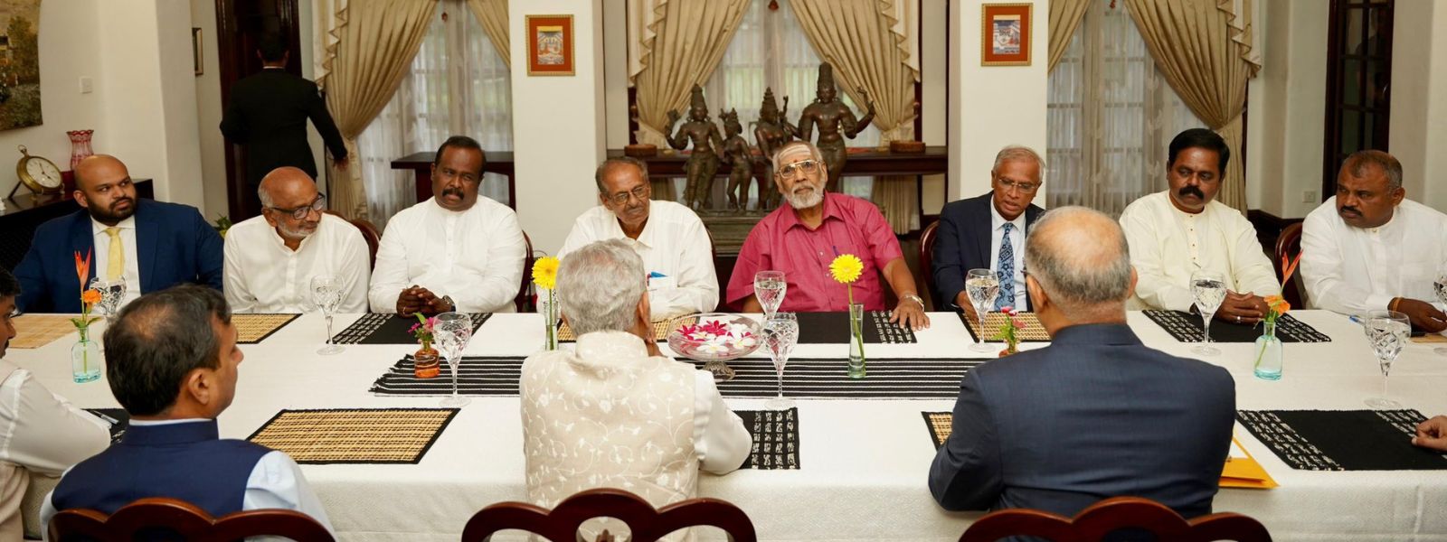 India's S. Jaishankar meets Tamil Leaders